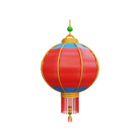 Chinese Lantern  3D Icon