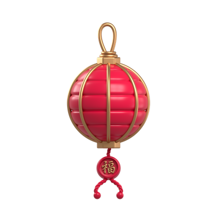 Chinese Lantern  3D Icon