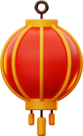 Chinese Lantern  3D Icon