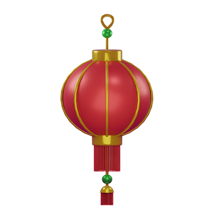 Chinese Lantern  3D Icon