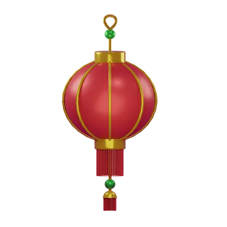 Chinese Lantern  3D Icon