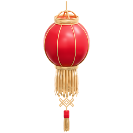 Chinese Lantern  3D Icon