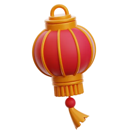 Chinese Lantern  3D Icon