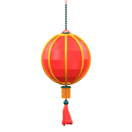 Chinese Lantern  3D Icon