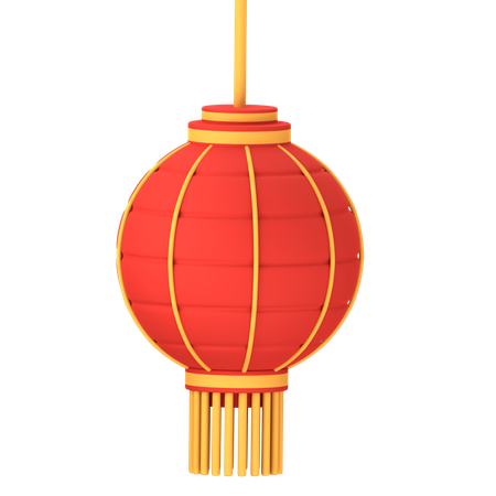 Chinese Lantern  3D Icon