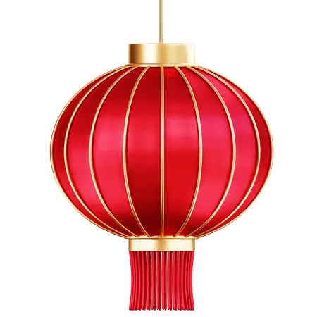 Chinese Lantern  3D Icon