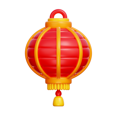 Chinese Lantern  3D Icon