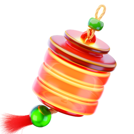 Chinese Lantern  3D Icon