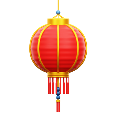 Chinese Lantern  3D Icon