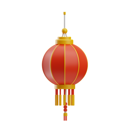 Chinese lantern  3D Icon