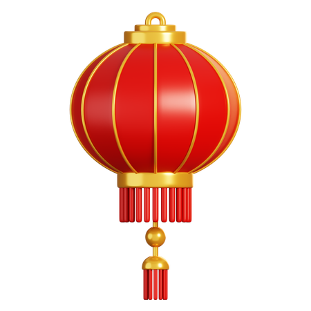 Chinese Lantern  3D Icon