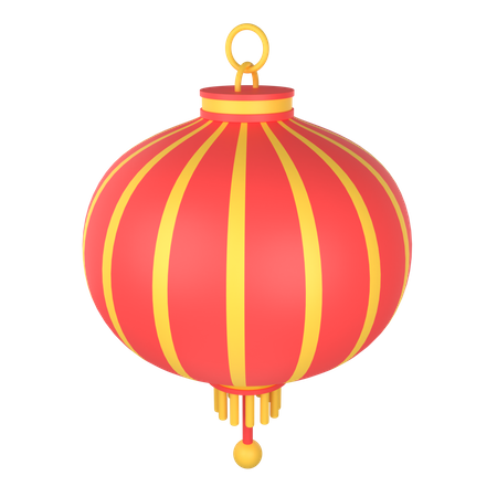 Chinese Lantern  3D Illustration