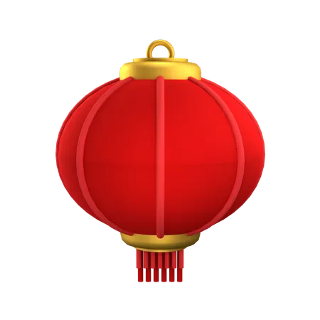 CHINESE NEW YEAR LATERN Concept In 3 D Icon Sign Symbol 3D Illustration