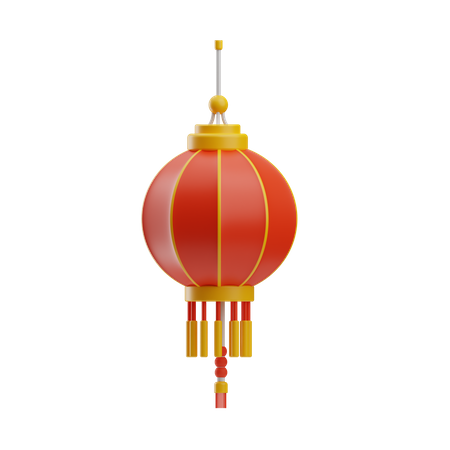 Chinese lantern  3D Icon