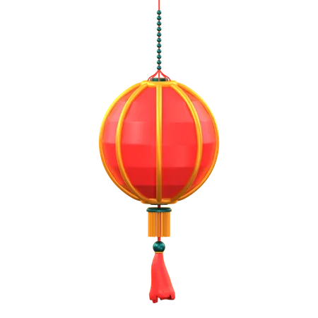 Chinese Lantern 3D Icon