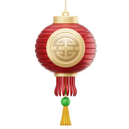 Chinese Lantern2  3D Icon