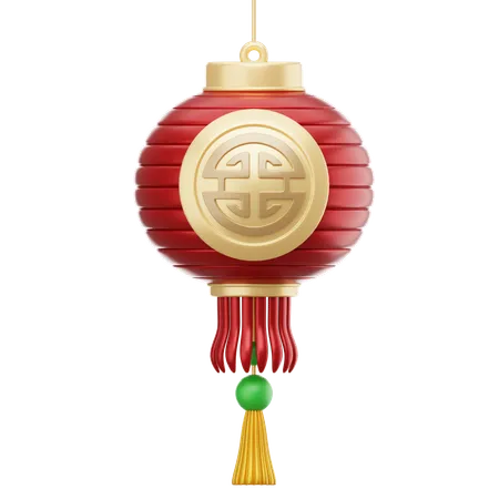 Chinese Lantern2  3D Icon