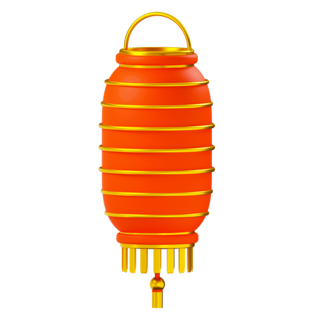 Chinese latern long  3D Icon