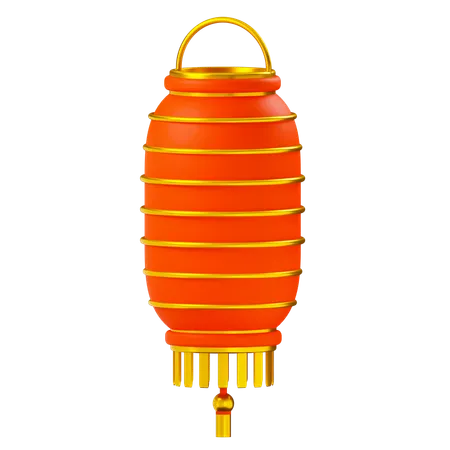 Chinese latern long  3D Icon