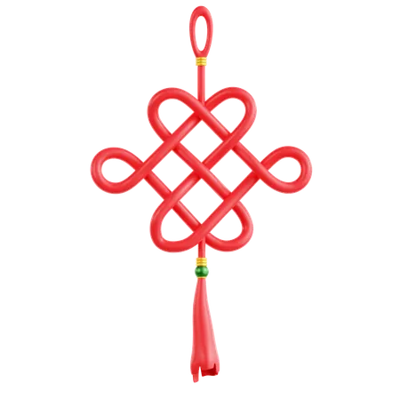 Chinese Luck Knot  3D Icon