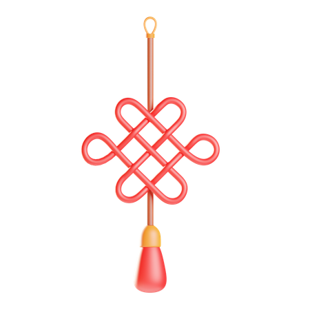 Chinese Lucky Charm  3D Icon