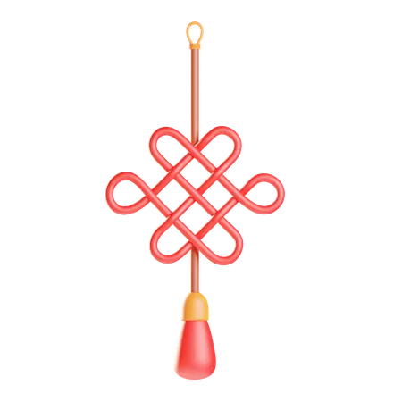 Chinese Lucky Charm  3D Icon