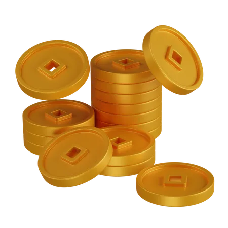 Chinese Money  3D Icon
