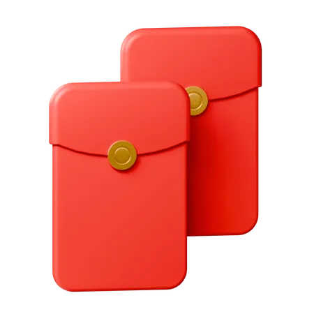 Chinese New Near Envelope  3D Icon