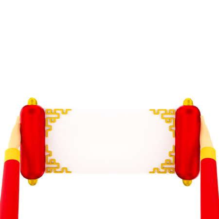 Chinese new year book  3D Icon