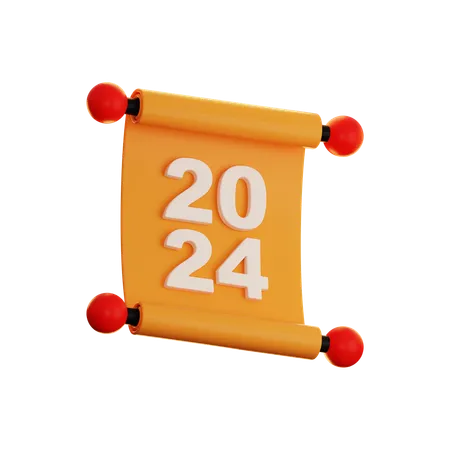 Chinese New Year Calendar  3D Icon