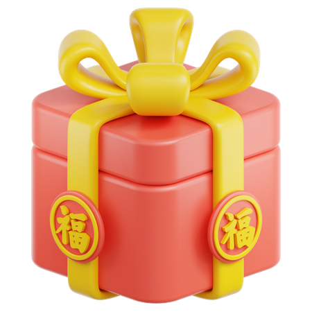 Chinese New Year Gifts  3D Icon