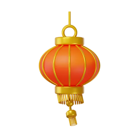 Representative Lamp For The Chinese New Year 3D Icon