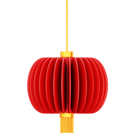 Chinese New Year Lantern  3D Icon