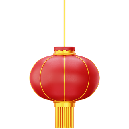 Chinese New Year Lantern  3D Icon