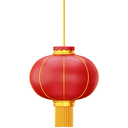 Chinese New Year Lantern  3D Icon