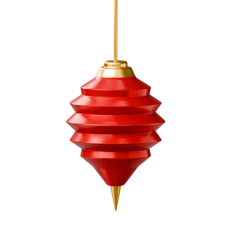 Chinese New Year Lantern  3D Icon