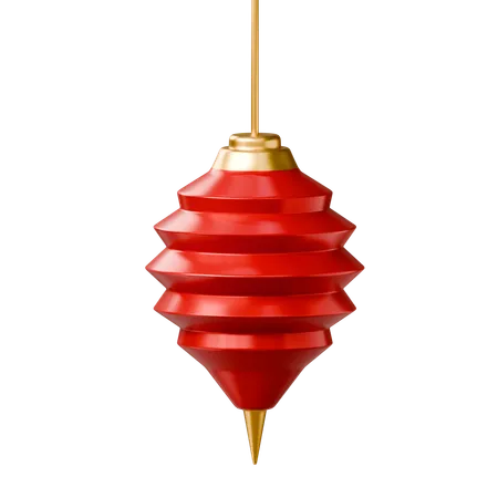 Chinese New Year Lantern  3D Icon