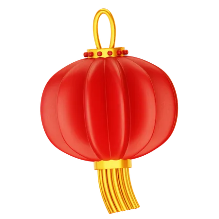 Chinese New Year Lantern  3D Icon