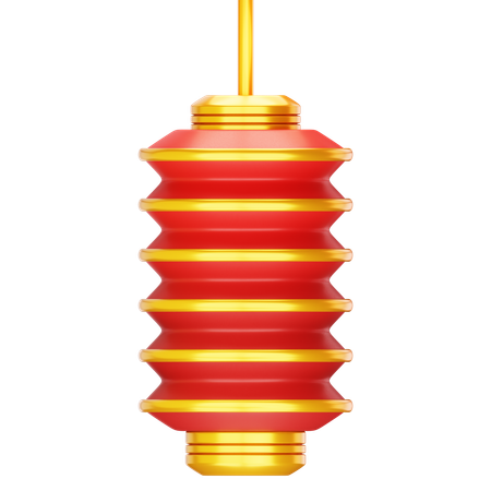 Chinese New Year Lantern  3D Icon