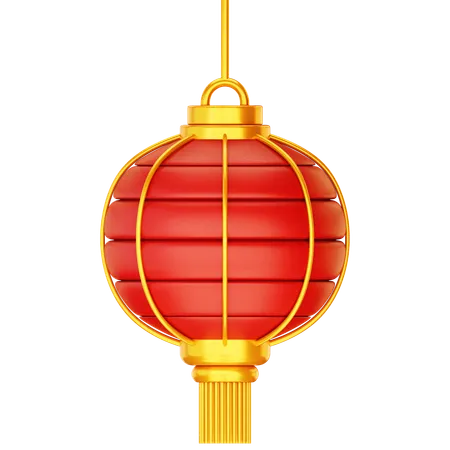 Chinese New Year Lantern  3D Icon