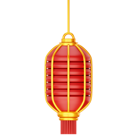 Chinese New Year Lantern  3D Icon