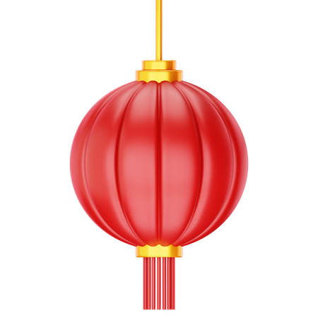 Chinese New Year Lantern  3D Icon