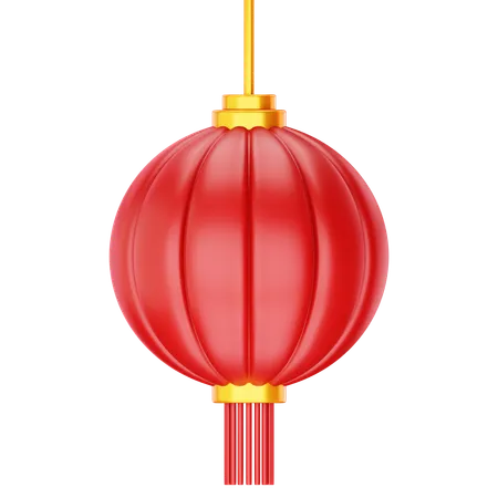 Chinese New Year Lantern  3D Icon