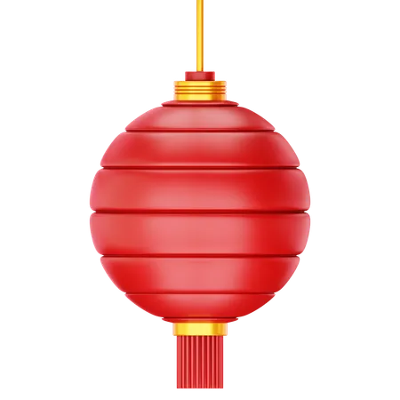 Chinese New Year Lantern  3D Icon