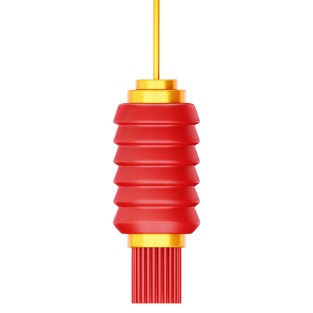 Chinese New Year Lantern  3D Icon