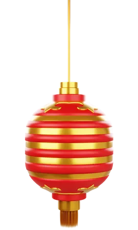 Chinese New Year Lantern  3D Icon