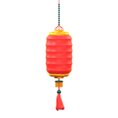 Chinese New Year lantern  3D Icon