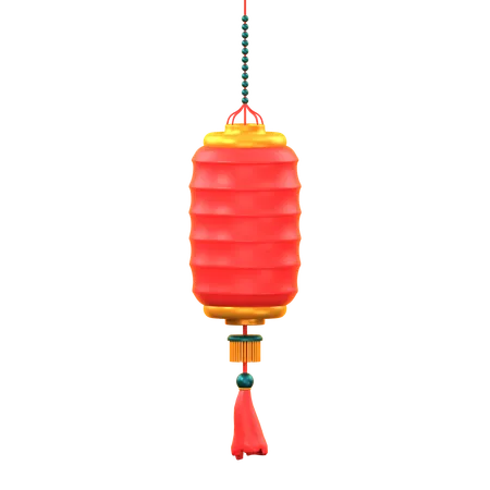 Chinese New Year lantern  3D Icon