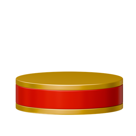 Chinese New Year Podium  3D Icon
