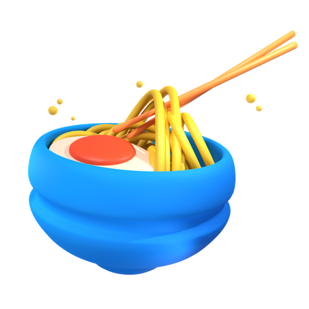 Chinese Noodles  3D Icon